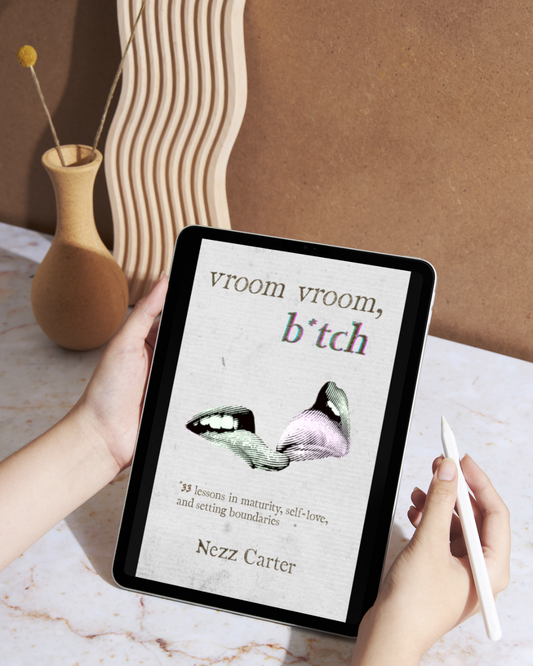 vroom vroom, b*tch - chapbook by nezz hoo - digital ebook