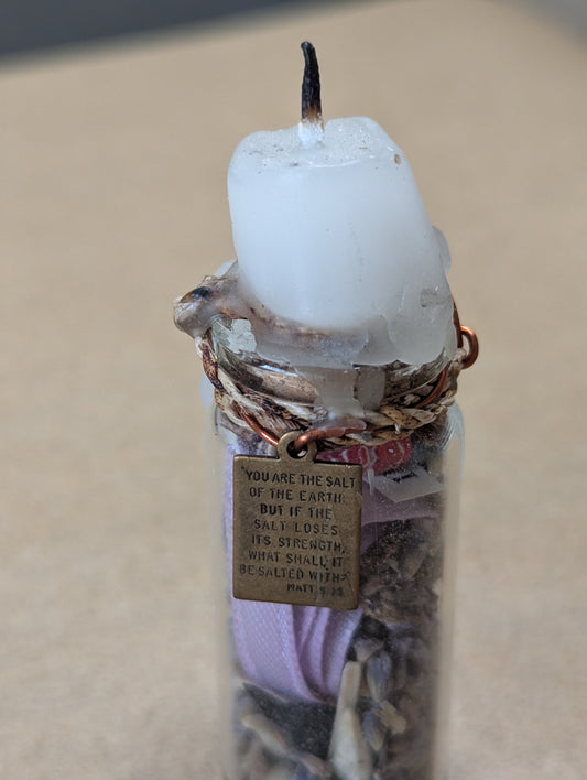 Handmade Spell Jars - Multimedia Bottle Art - Unique Pocket Charms