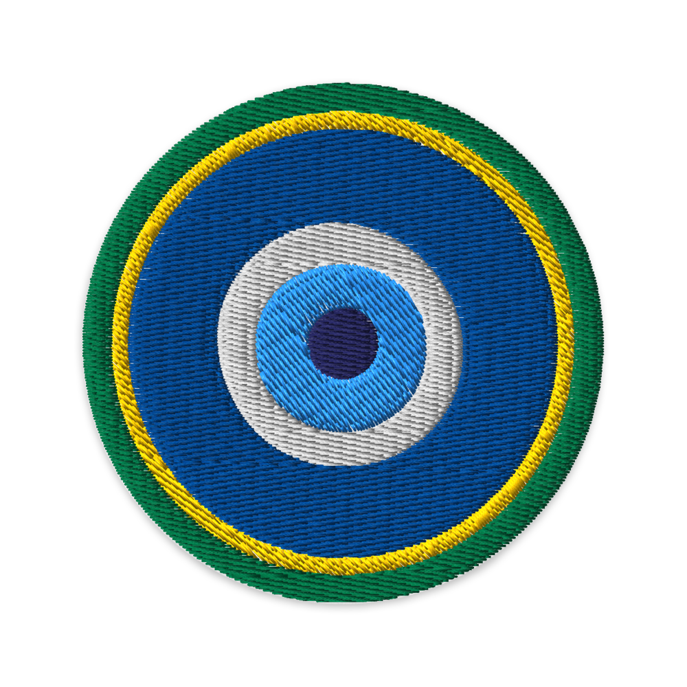 Groovy Paradox Official All Seeing Evil Eye Embroidered Patch
