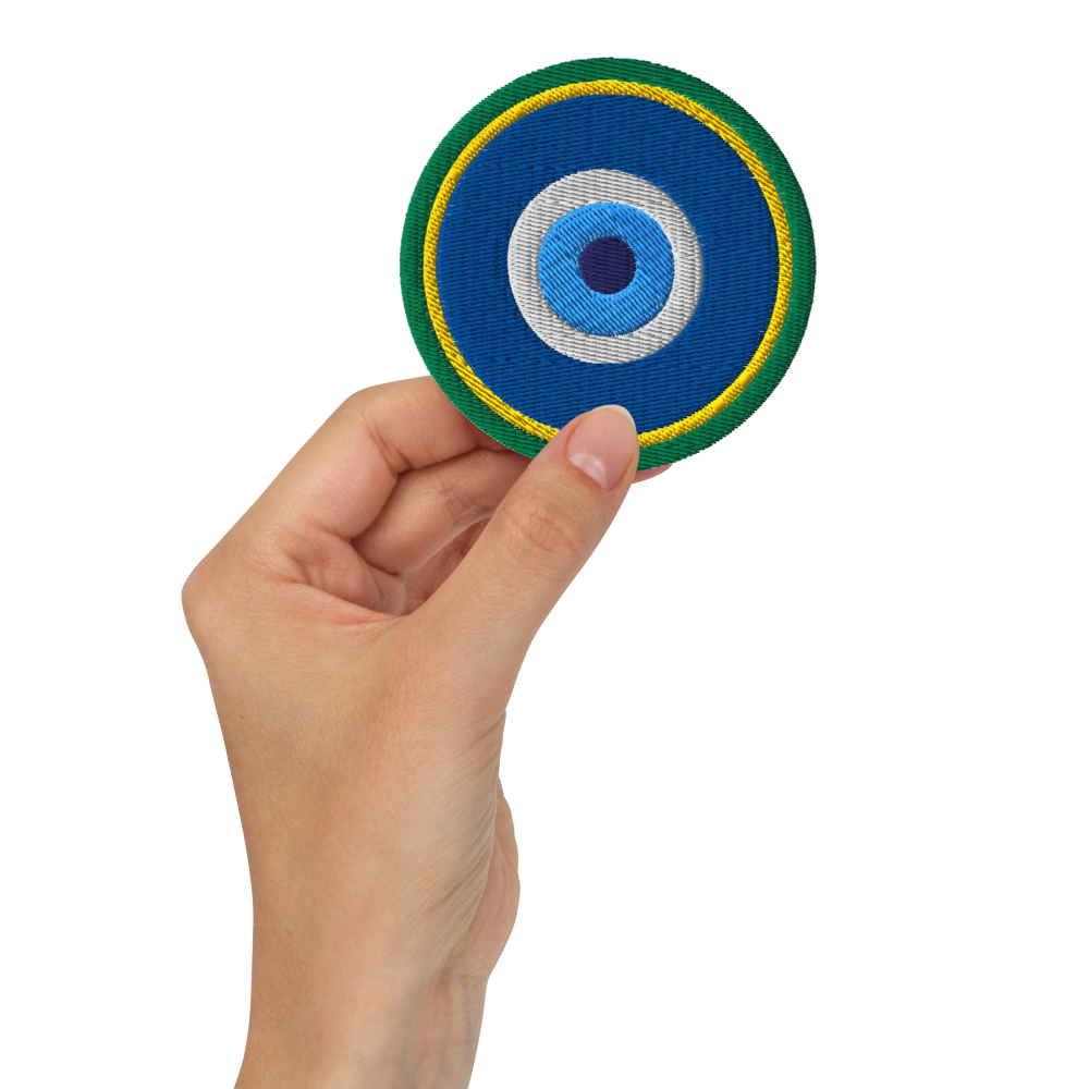 Groovy Paradox Official All Seeing Evil Eye Embroidered Patch