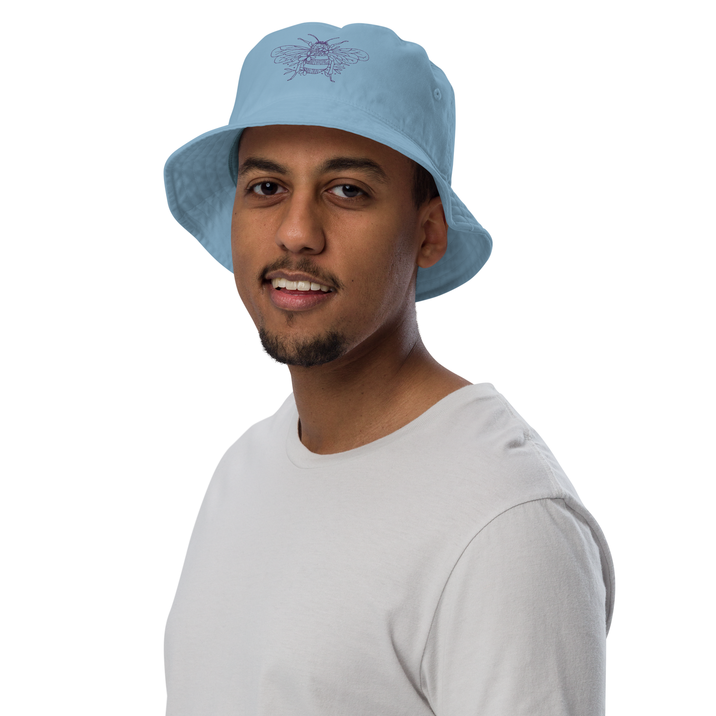 Bee & Blossom Bucket Hat