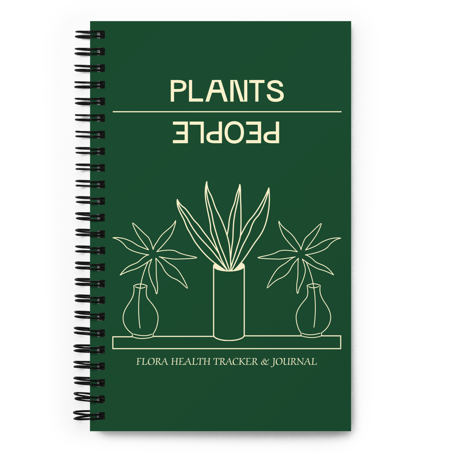 Plants Over People - Flora Health Tracker & Journal by Satori