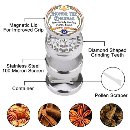 Honor the Chakras Herb Grinder
