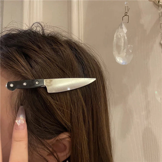 Kitchen Spirit & Style: Pops & Pans' Knife Hair Clips