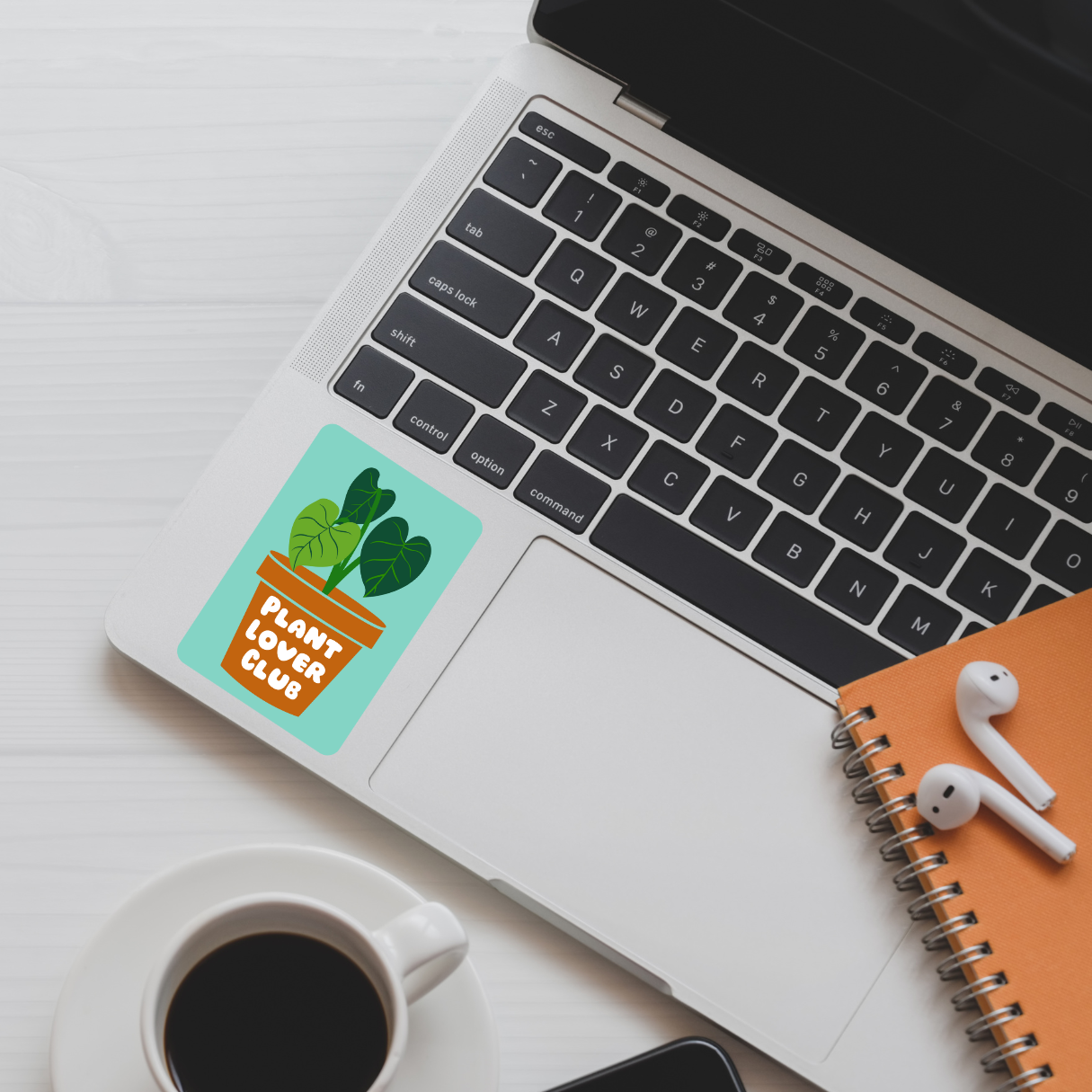 Plant Lover Club Sticker | Aesthetic Plant Sticker | Botanical Club Decal | Plant Mom Sticker | 3" x 2"