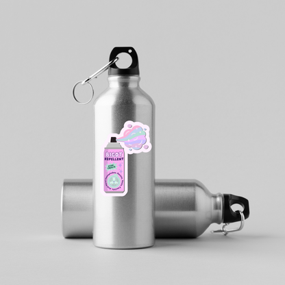 Bigot Repellent Sticker | Anti-Hate Vinyl Decal | 3" x 4" | Social Justice Protest Sticker | Queer Ally Gift | Political Sticker