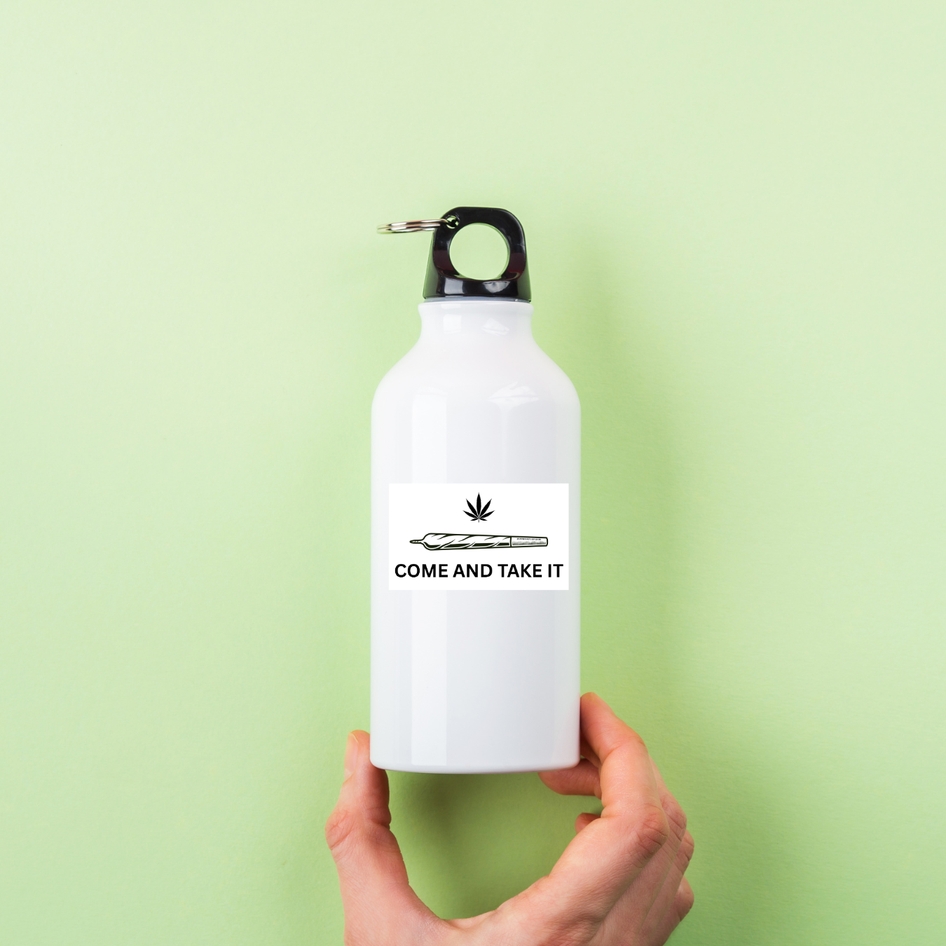 Come and Take It Weed Sticker | Texas Marijuana Ban Protest Decal | Joint Parody Sticker | 420 Sticker