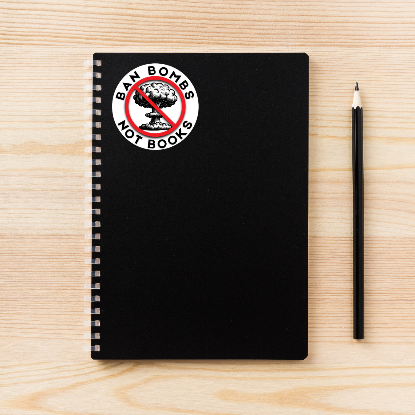 Anti-War Stickers | Ban Bombs Not Books, No New War But Class War, Know Peace Sticker | 3" x 3" Each | Vinyl Decals | Water-Resistant | Protest Pack