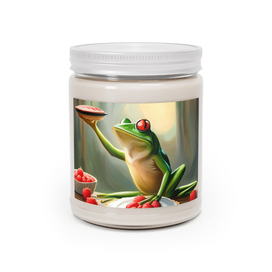 Frog's Baking Adventure - Whimsical 9oz Candle in a Variety of Scents - Pops & Pans