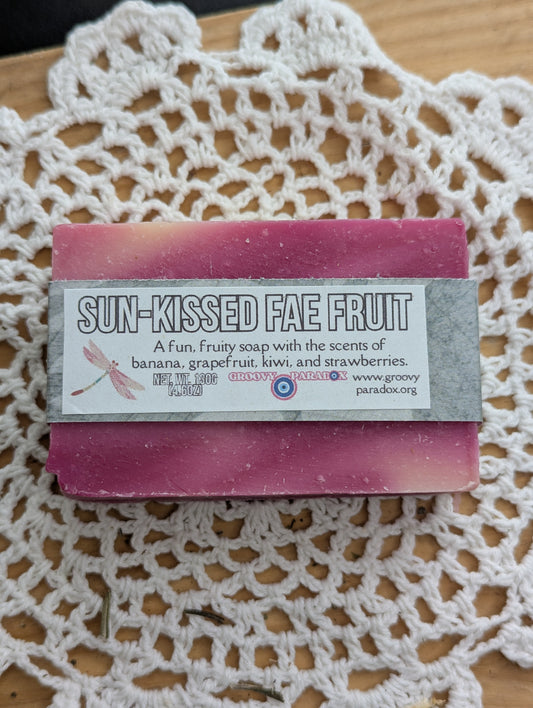 Sun-Kissed Fae Fruit Soap Bar