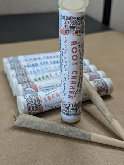 Intentionally Crafted Smokable Herbal Incense Wand - Pack of Two