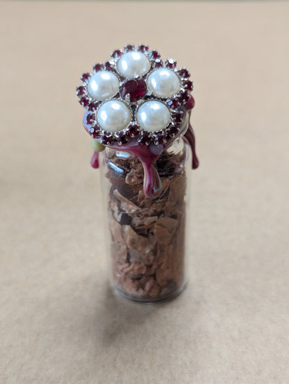 Handmade Spell Jars - Multimedia Bottle Art - Unique Pocket Charms