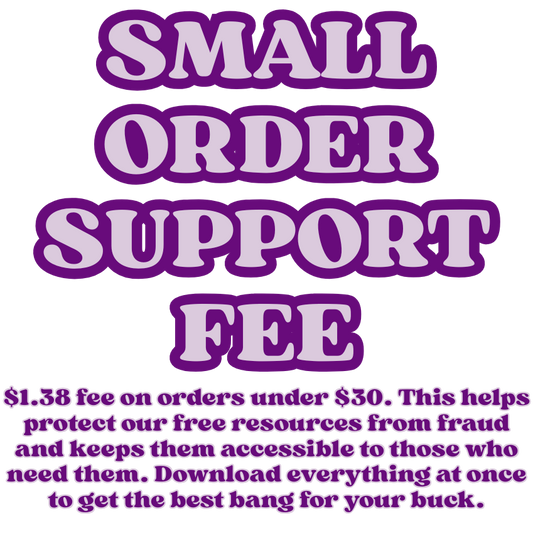 Small Order Support Fee
