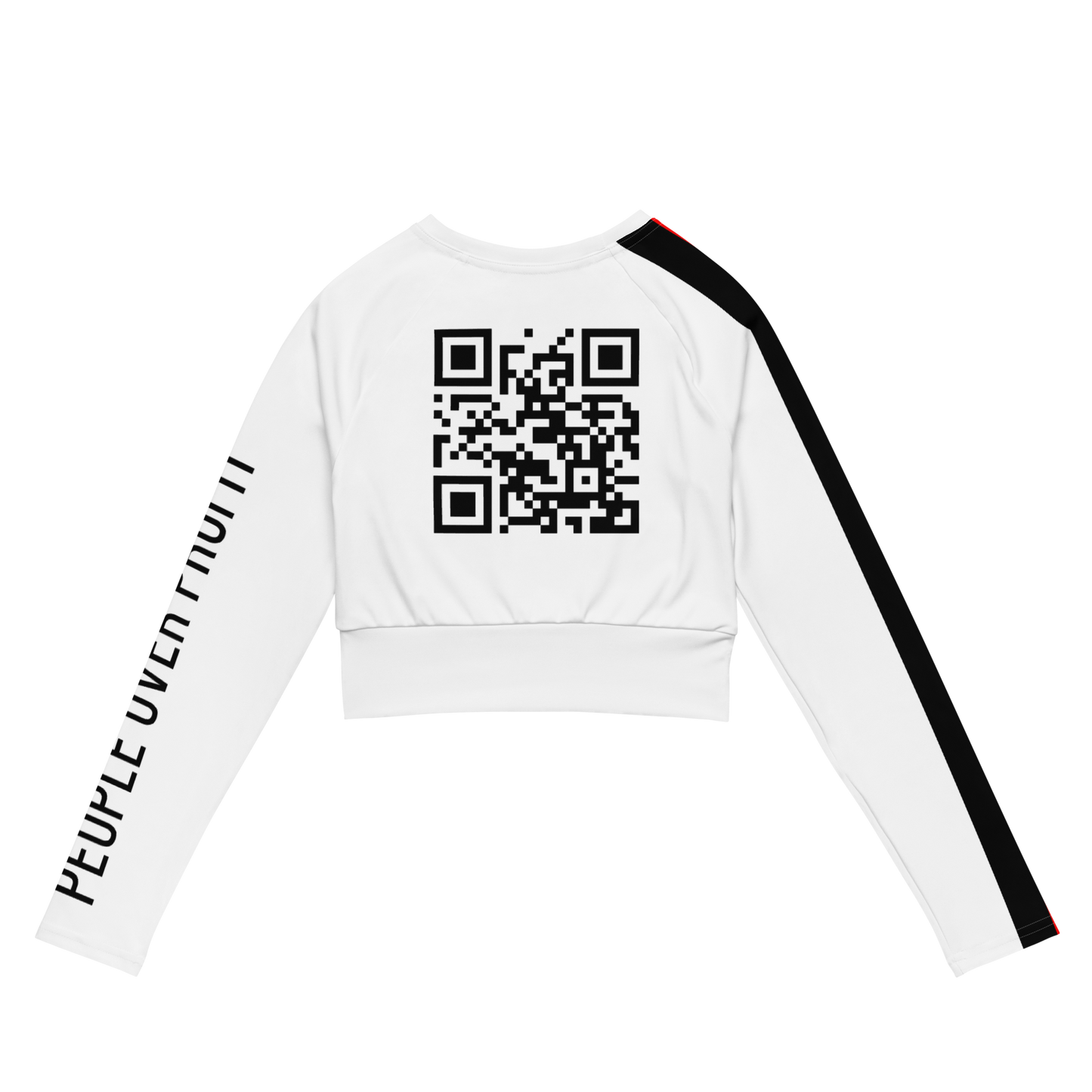 Climate Revolution Recycled Long-Sleeve Crop Top