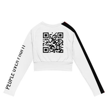 Climate Revolution Recycled Long-Sleeve Crop Top