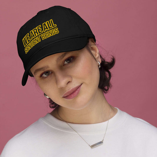 Organic Sentient Beings Advocacy Cap by Nezzie Hoo