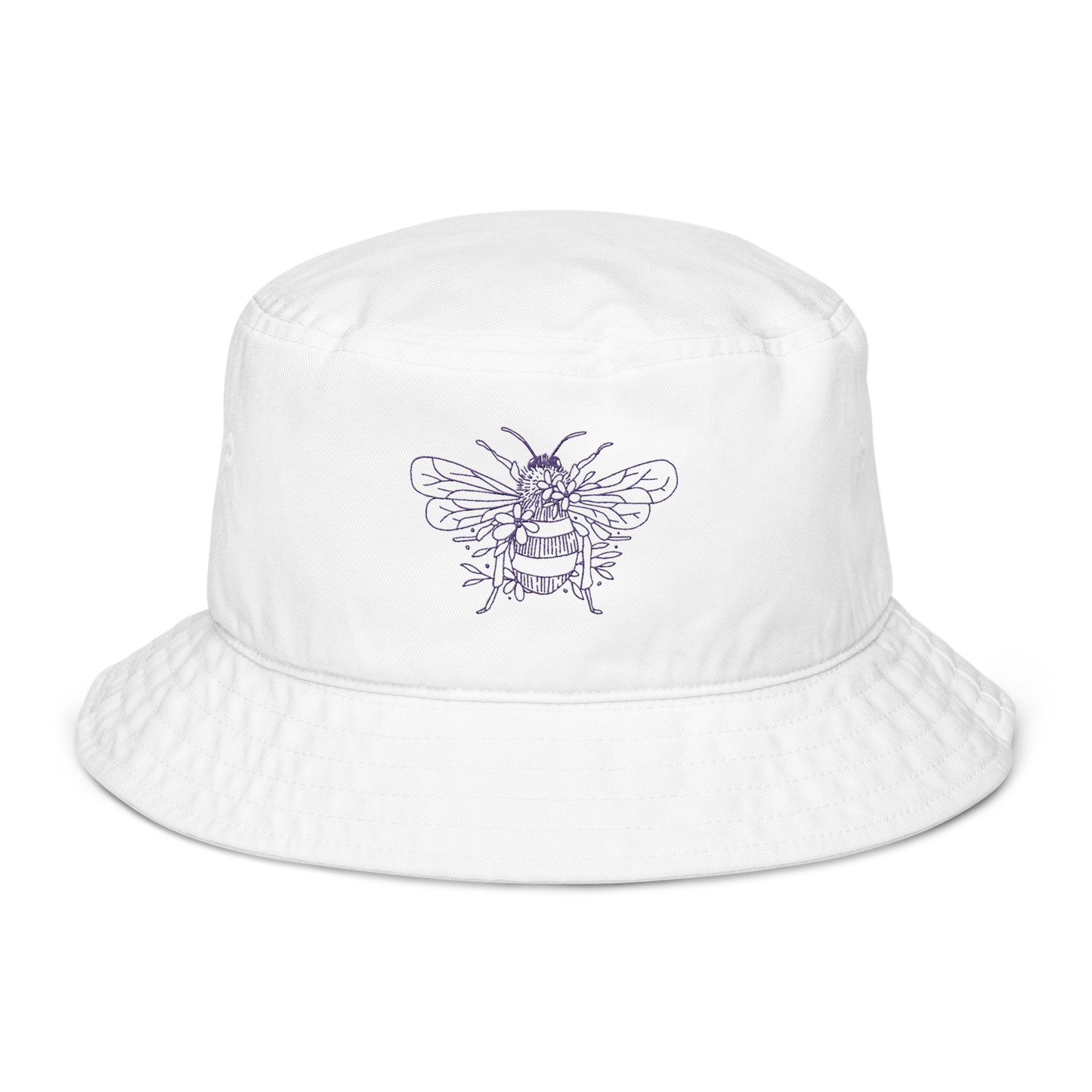 Bee & Blossom Bucket Hat