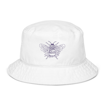 Bee & Blossom Bucket Hat
