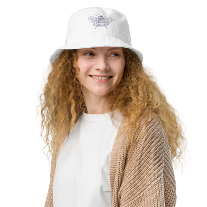 Bee & Blossom Bucket Hat