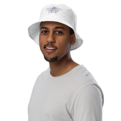 Bee & Blossom Bucket Hat