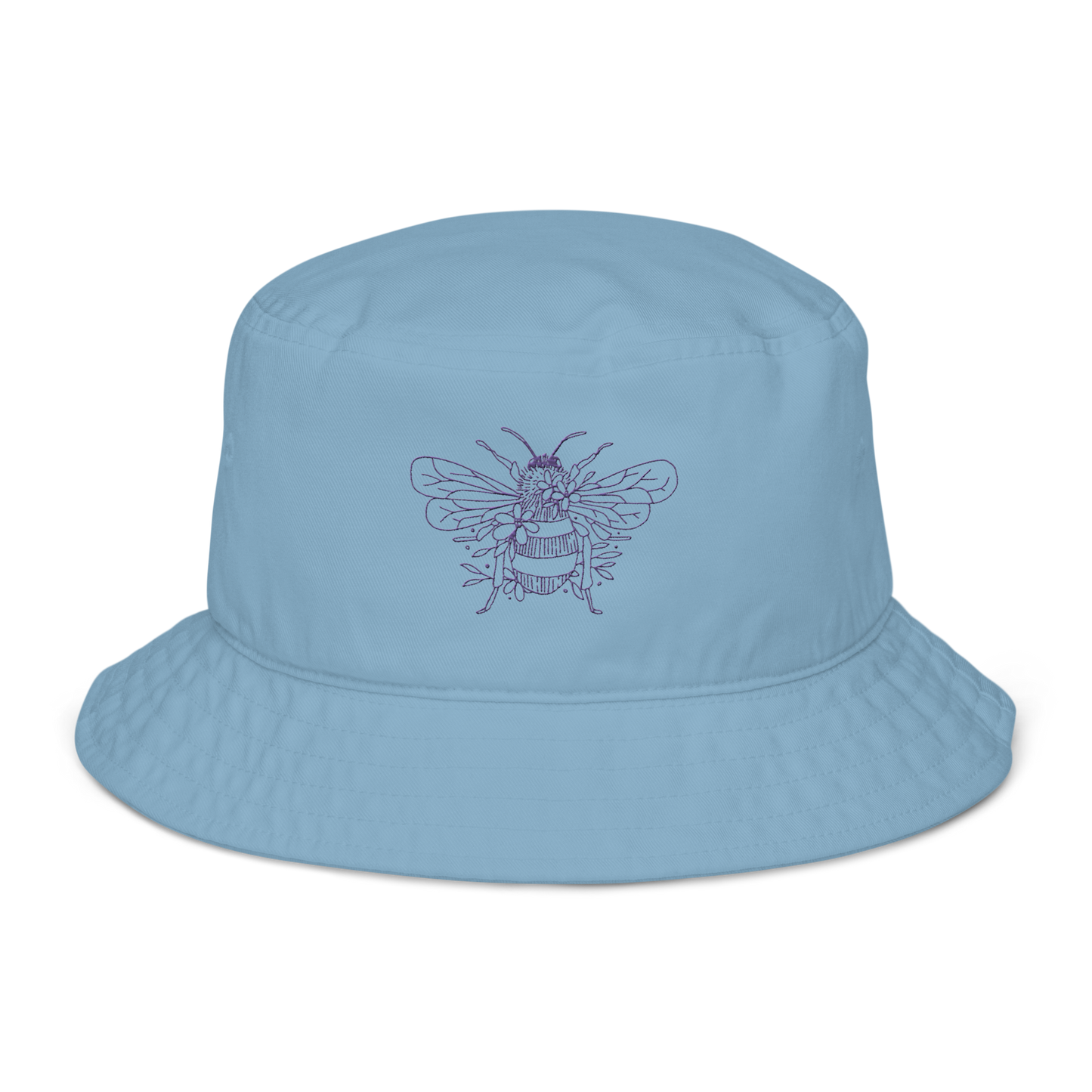 Bee & Blossom Bucket Hat