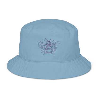 Bee & Blossom Bucket Hat