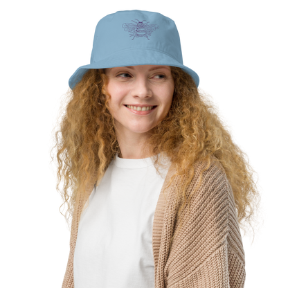 Bee & Blossom Bucket Hat
