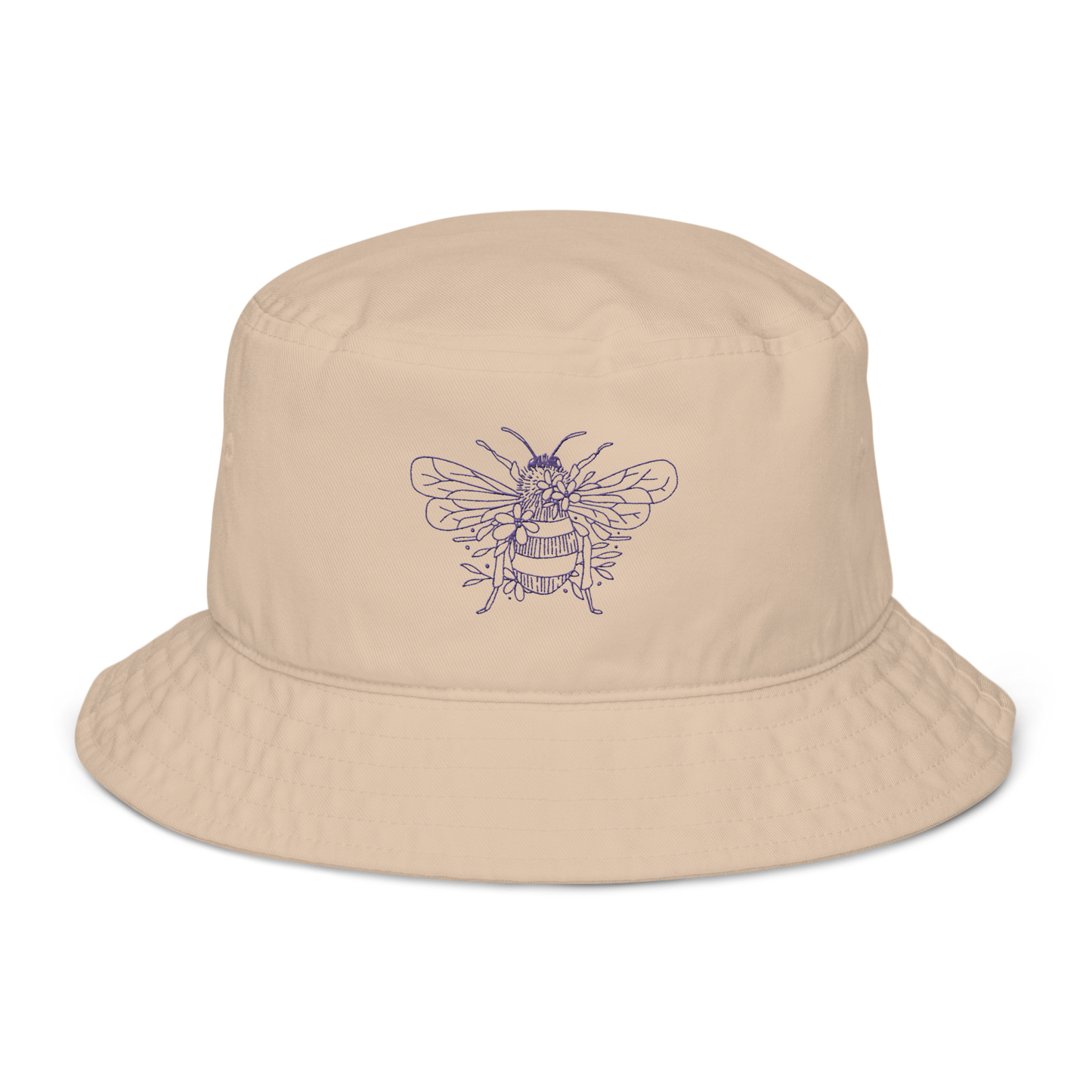 Bee & Blossom Bucket Hat