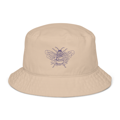 Bee & Blossom Bucket Hat