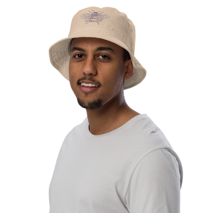 Bee & Blossom Bucket Hat